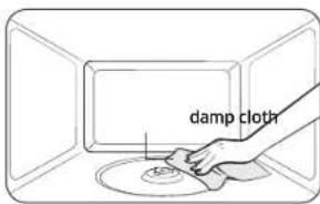 SAMSUNG ME21DG6700SS - Setting up your microwave oven - 1