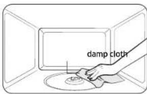 SAMSUNG ME21DG6300SS - Setting up your microwave oven - 1