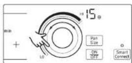 SAMSUNG NA36N7755SS - Dual surface unit (center, right front) - 3