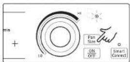 SAMSUNG NA36N7755SS - Dual surface unit (center, right front) - 2