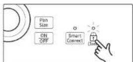 SAMSUNG NA36N7755SS - Switching the child safety lock On/Off - 1