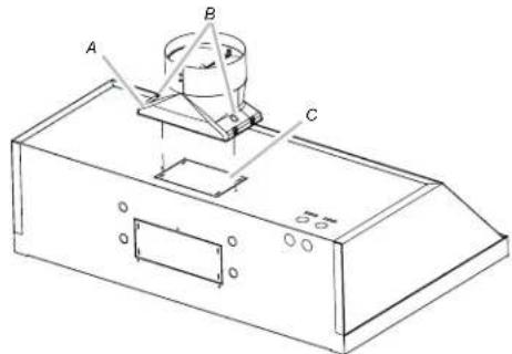 SAMSUNG NK36N7000SS - Top vent transition installation - 1