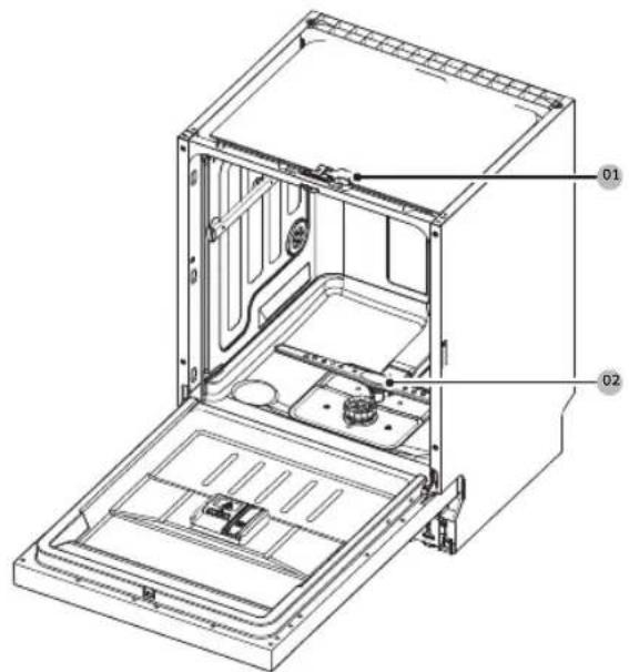 SAMSUNG DW60R2014SS - Contrôle du contenu - 1