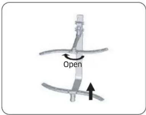 SAMSUNG DW60R2014SS - Cleaning the spray arms - 1