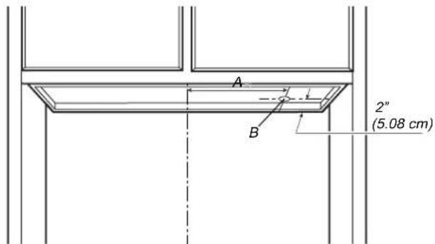 SAMSUNG NK30B3500SS - Pour cabler par le haut: - 1