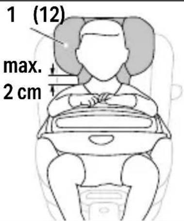 CYBEX Anoris T2 i-Size Plus - A FEJTÁMLA BEÁLLÍTÁSA - 4