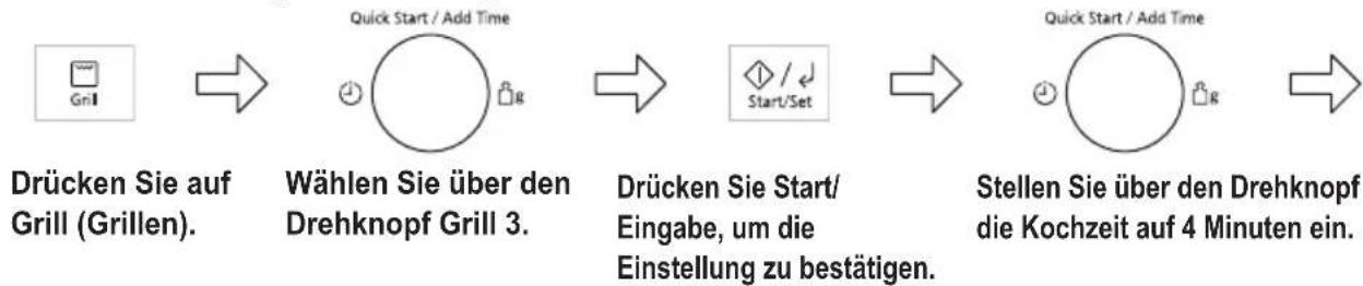 PANASONIC NN-GD35QB - 2-oder 3-stufiges Kochen - 3