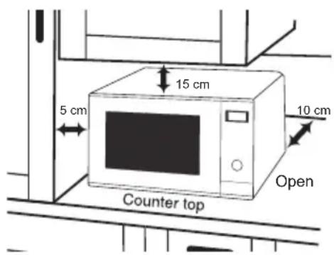 PANASONIC NN-GD35QB - Counter-top Use: - 1
