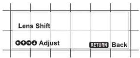 SONY VPLL-3003 - Shift adjustment - 1