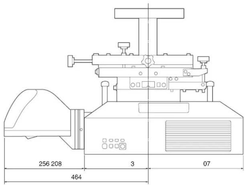 SONY VPLL-3003 - Abmessungen - 2