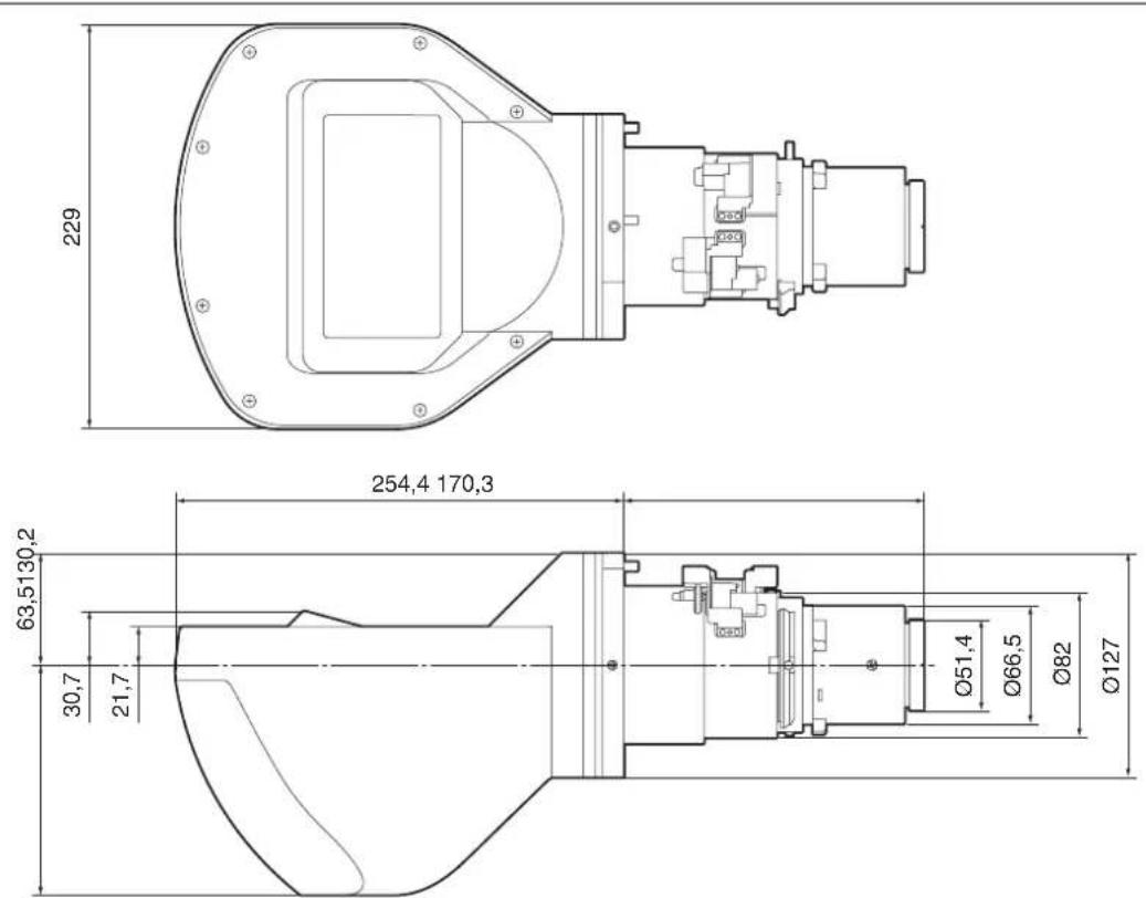 SONY VPLL-3003 - Abmessungen - 1