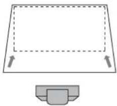 SONY VPLL-3003 - Check if the upper side and lower side of the picture are parallel. - 9