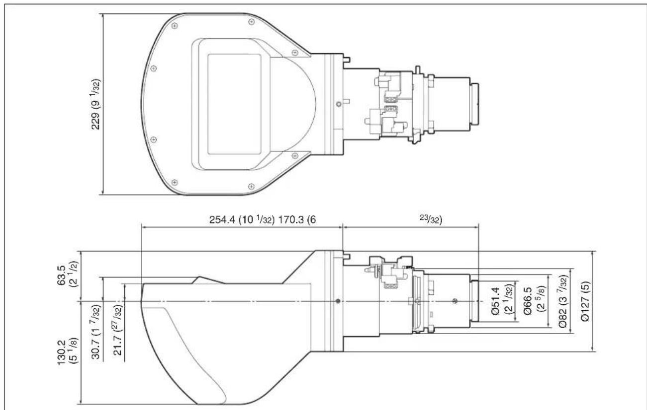 SONY VPLL-3003 - Dimensions - 1