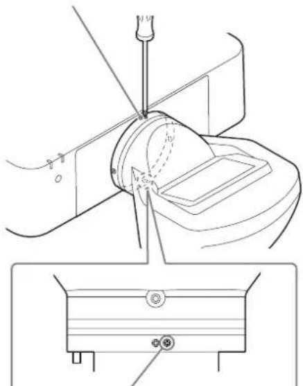 SONY VPLL-3003 - Regolazione della superficie dell'immagine in verticale - 1