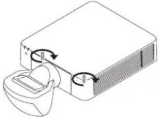 SONY VPLL-3003 - Vérifiez si le côté supérieur et le côté inférieur de l'image sont parallèles. - 5