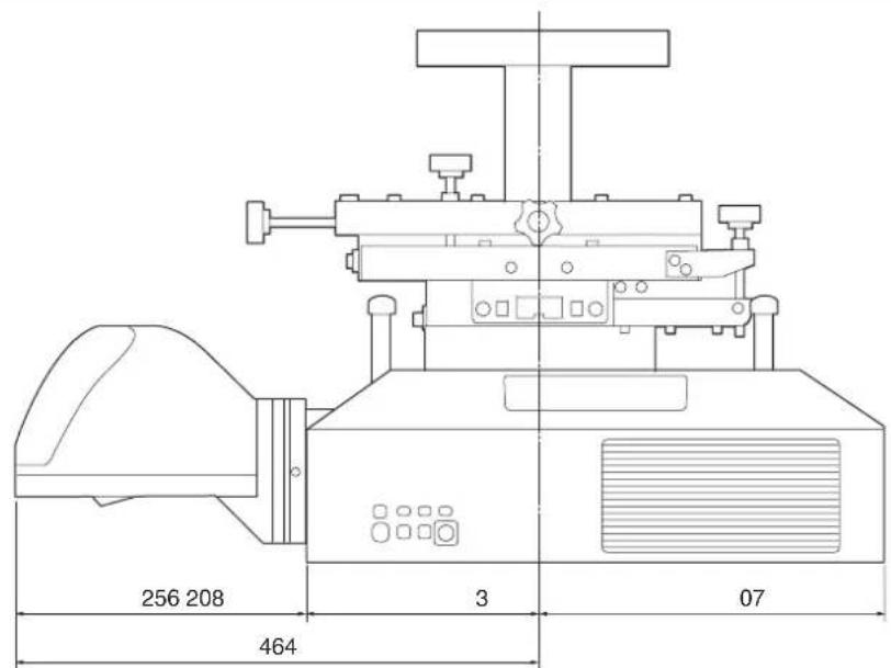 SONY VPLL-3003 - 寸法図 - 2