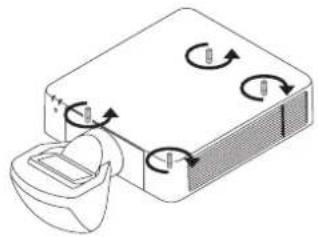 SONY VPLL-3003 - Check if the upper side and lower side of the picture are parallel. - 3