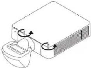 SONY VPLL-3003 - Verificare che il lato sinistro e quello destro dell'immagine siano verticali. - 6