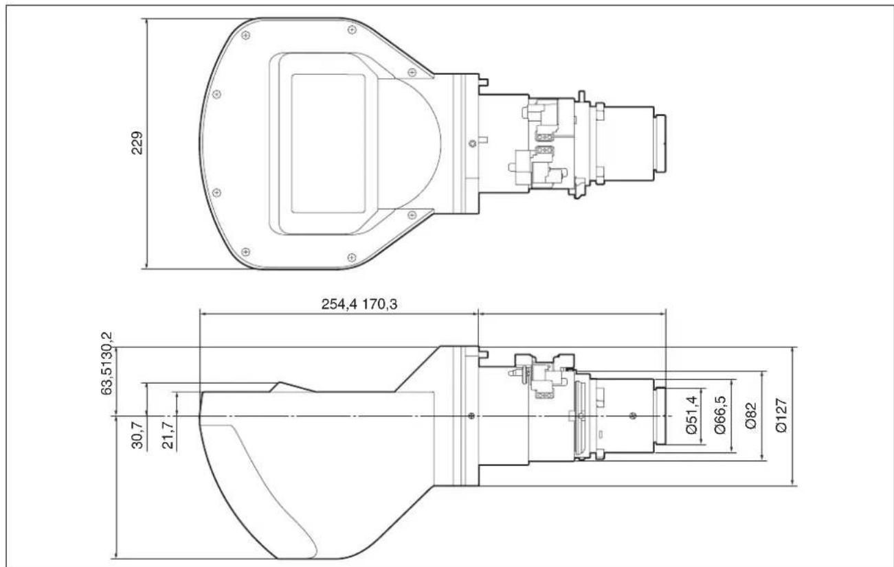 SONY VPLL-3003 - Dimensioni - 1
