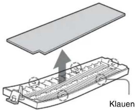 SONY LMP-H400 - Entfernen Sie den Luftfilter. - 1