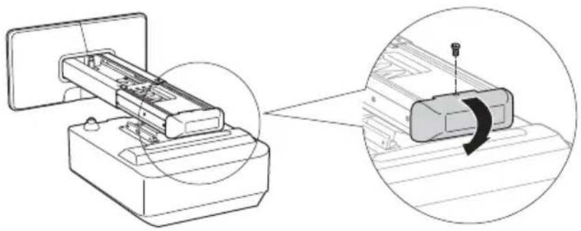 SONY PSS-640 - Ajuste de la pantalla de proyección - 1