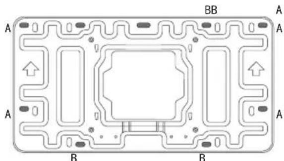 SONY PSS-640 - 将墙面板安装到墙壁上。 - 3