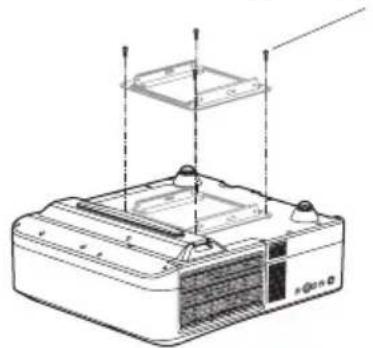 SONY PSS-640 - 将投影机安装在投影机吊架上 - 1