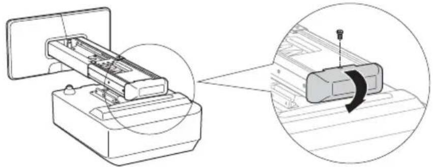 SONY PSS-640 - Regolazione dello schermo di proiezione - 1