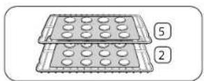 SAMSUNG NSE6DG8100SS - Pour retirer une grille de four - 2