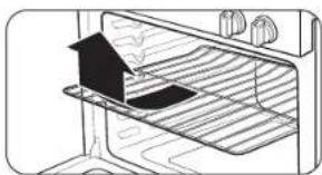 SAMSUNG NSE6DG8100SS - To insert an oven rack - 1