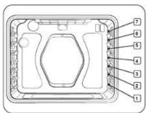 SAMSUNG NSE6DG8100SS - Uso de las parrillas del horno - 1