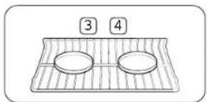 SAMSUNG NSE6DG8100SS - Pour retirer une grille de four - 1