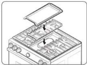 SAMSUNG NSG6DG8500MB - Griddle - 1