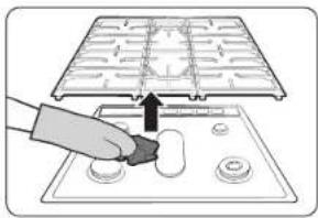 SAMSUNG NSG6DG8500MB - Surface de la table de cuisson - 1