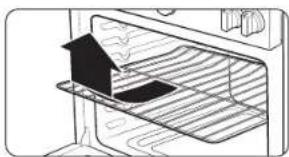 SAMSUNG NSG6DG8500MB - To insert an oven rack - 1