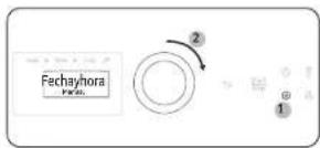 SAMSUNG NSG6DG8500MB - Para configurar la hora del reloj - 1