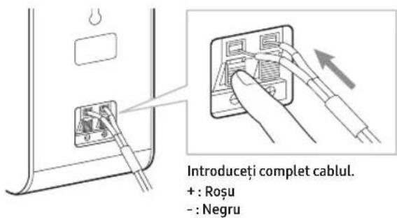 SAMSUNG SWA-9250S - Conectarea cablurilor difuzoarelor surround - 1