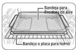 SAMSUNG NSG6DG8550SS - Cómo configurar el horno para el modo Freidora de Aire - 2
