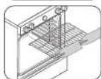 SAMSUNG NSG6DG8550SS - Colocar las parrillas - 4