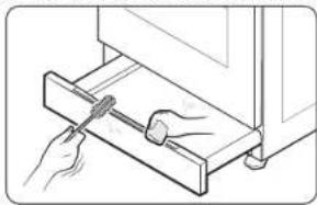 SAMSUNG NSG6DG8300SS - Drawer Handle - 1