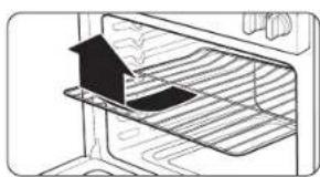 SAMSUNG NSG6DG8300SS - To insert an oven rack - 1