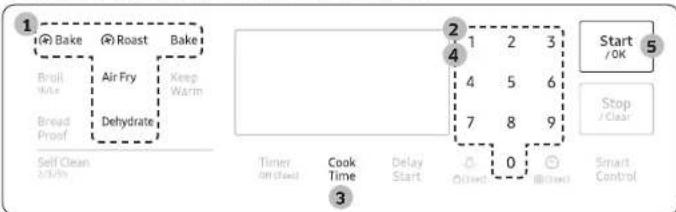 SAMSUNG NSG6DG8300SS - Cook Time - 1