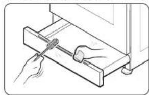 SAMSUNG NSE6DG8500SS - Drawer Handle - 1