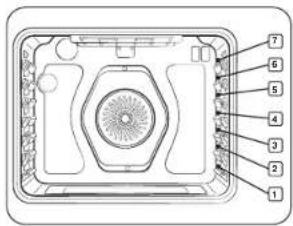 SAMSUNG NSE6DG8500SS - Using the oven racks - 1