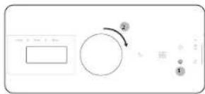 SAMSUNG NSE6DG8500SS - To set the clock - 1