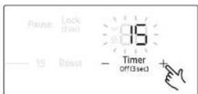 SAMSUNG NZ36C3060BK - Timer - 2