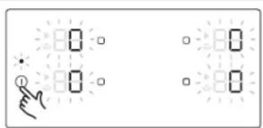 SAMSUNG NZ36C3060BK - Switching the appliance on - 1