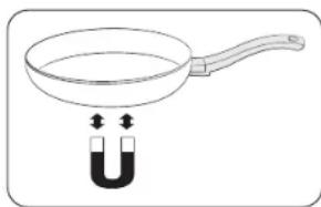 SAMSUNG NZ36C3060BK - Usar utensildos de cocina adecuados para induccion - 1