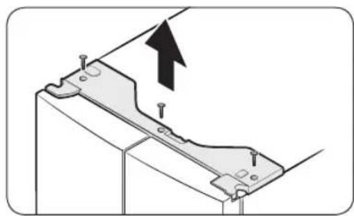SAMSUNG RF27CG5400SS - Detach the fridge doors - 1