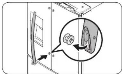 SAMSUNG RF27CG5400SS - STEP 6 Attach the handles (applicable models only) - 3